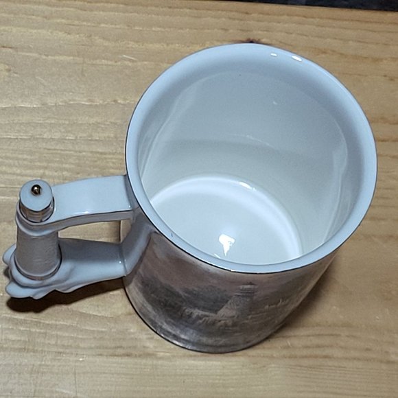 VTG Thomas Kincade Lighthouse Mug The Light of Peace Bradford Edition 2002 - Picture 5 of 14